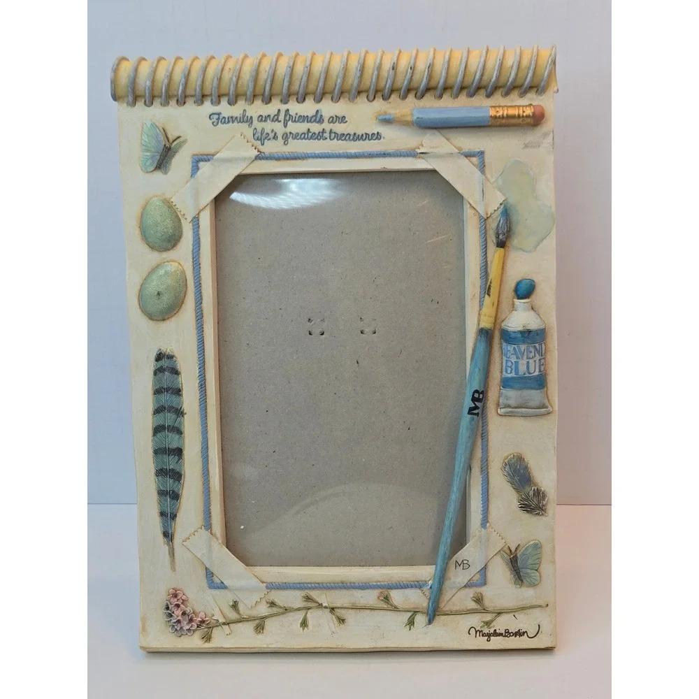 Marjolein Bastin 'Family‎ & Friends' Art Supplies Feathers Flowers Frame